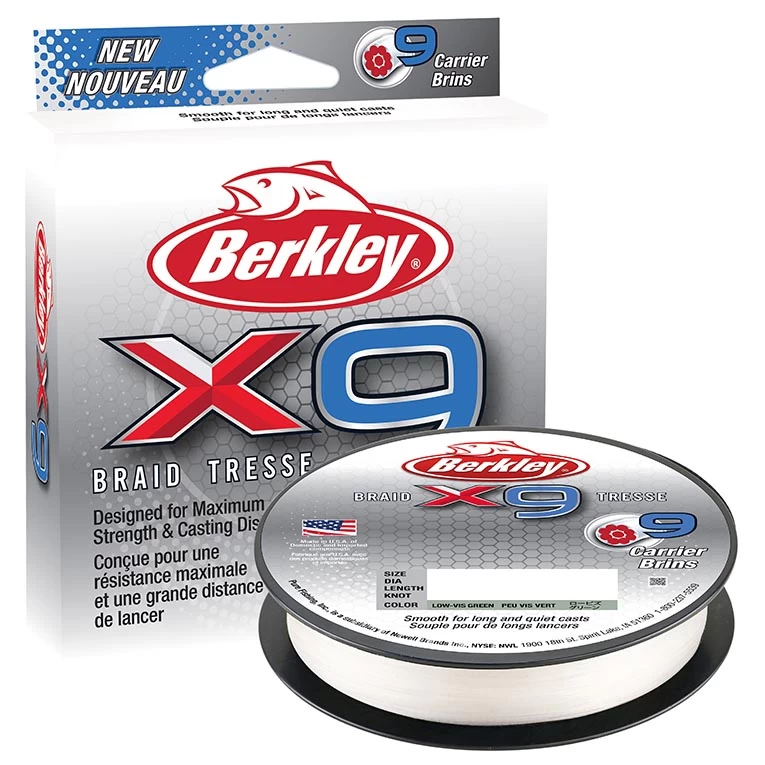 Berkley X9 150m Crystal 1 Berkley X9 150m Crystal