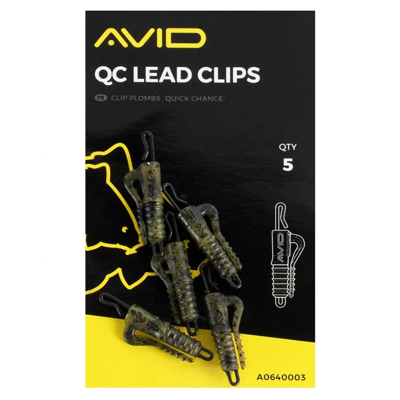 Avid Terminal Tackle QC Lead Clip (5pcs) 1 Avid Terminal Tackle QC Lead Clip (5pcs)