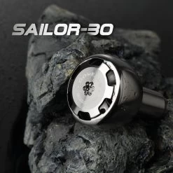 Gomexus Handle Knob Aluminium For Spinning Reel -Angelgeschäft AS30BKGDr 5