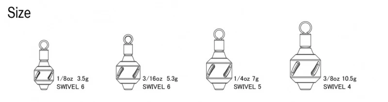 Bumble Bee Down Shot Free Sinker 3 Bumble Bee Down Shot Free Sinker – Bild 3
