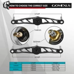 Gomexus Aluminum Double Handle With Cork Knob -Angelgeschäft BS100HCA27TNr 5