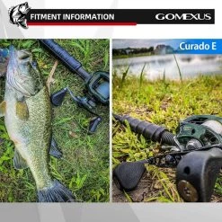 Gomexus 110mm Aluminium Handle With 35mm TPE Knob 10 Gomexus 110mm Aluminium Handle With 35mm TPE Knob -Angelgeschäft BS110HTE35BKTNr 5