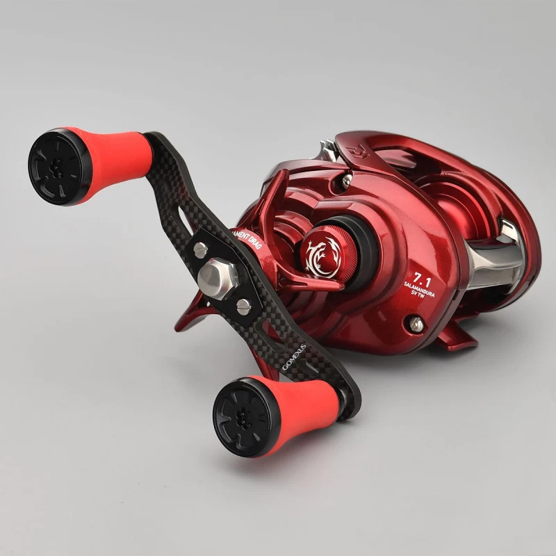 Gomexus 95mm Carbon Swept Handle With 20mm TPE Knob 2 Gomexus 95mm Carbon Swept Handle With 20mm TPE Knob – Bild 2