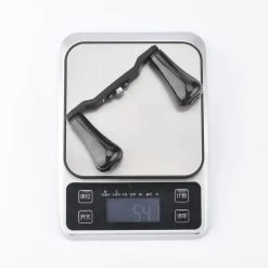 Gomexus 98mm Carbon Swept Handle With 30mm Carbon Knob -Angelgeschäft DCS98FA30BKBKr 2