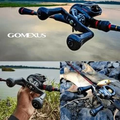Gomexus 98mm Carbon Swept Handle With 30mm Carbon Knob -Angelgeschäft DCS98FA30BKBKr 3
