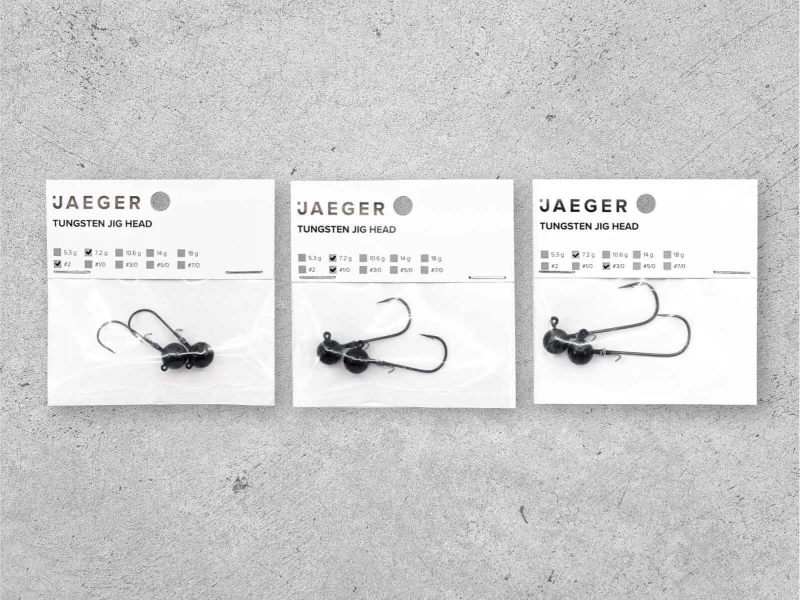 Jaeger Tungsten Ball Jig Head 4 Jaeger Tungsten Ball Jig Head – Bild 4