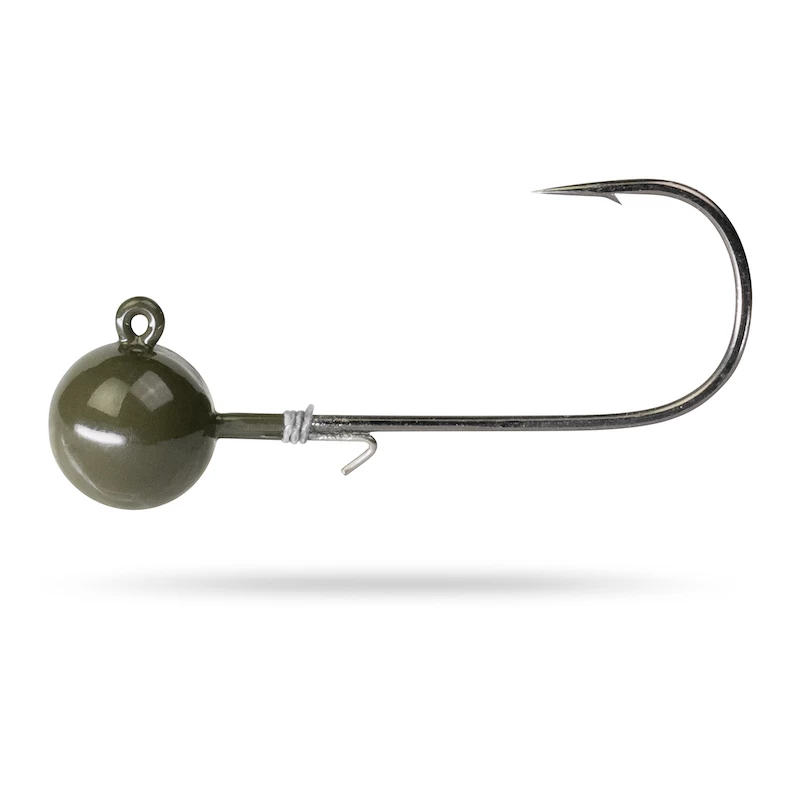 Söder Tackle Tungsten Football Jig Head Green 1 Söder Tackle Tungsten Football Jig Head Green