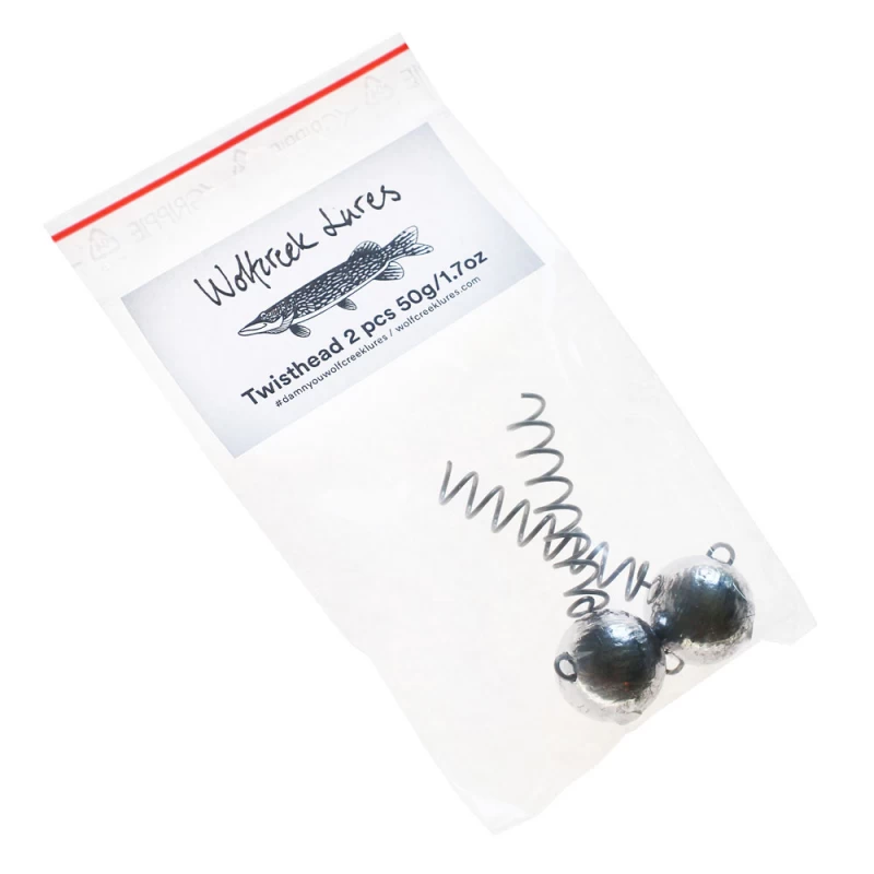 Wolfcreek Lures Twisthead (2-Pack) 1 Wolfcreek Lures Twisthead (2-Pack)